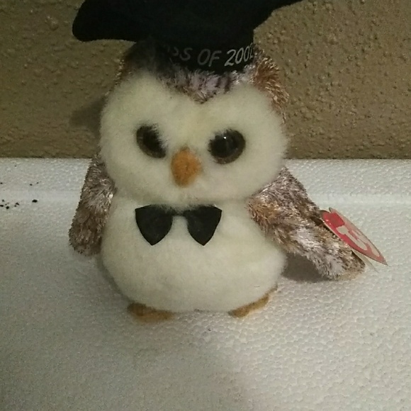 graduation beanie baby